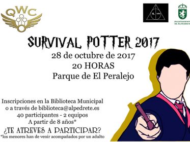 “Survival (supervivencia) Potter 2017” Imagen de la noticia “Survival (supervivencia) Potter 2017”