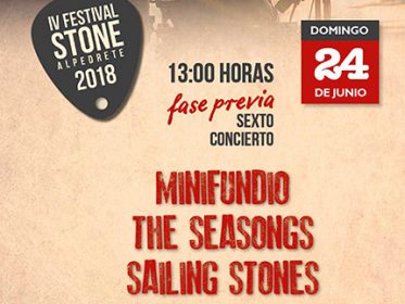 Domingo de Festival Stone Imagen de la noticia Domingo de Festival Stone