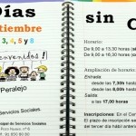Imagen de la noticia Del 1 al 8 de septiembre… ¡Días sin Cole!