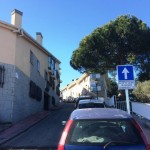 Calle Navillas entrada desde la avenida de los Canteros