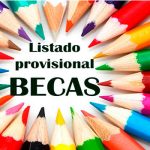 Imagen de la noticia Listados provisionales de becas concedidas para el curso 2016-2017