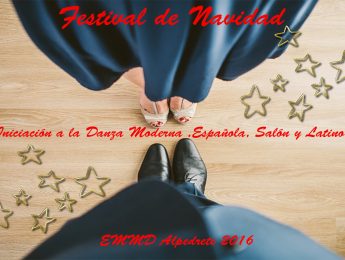 Imagen de la noticia Festival de Navidad EMMD. Iniciación a la Danza, Danza Moderna, Danza Española, Bailes de Salón y Latino