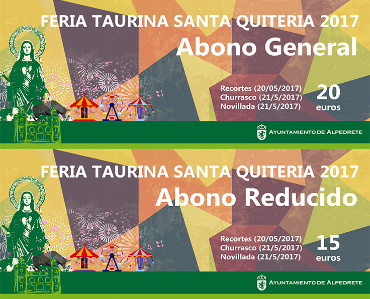 Imagen de la noticia A la venta los abonos de Feria Taurina Santa Quiteria 2017