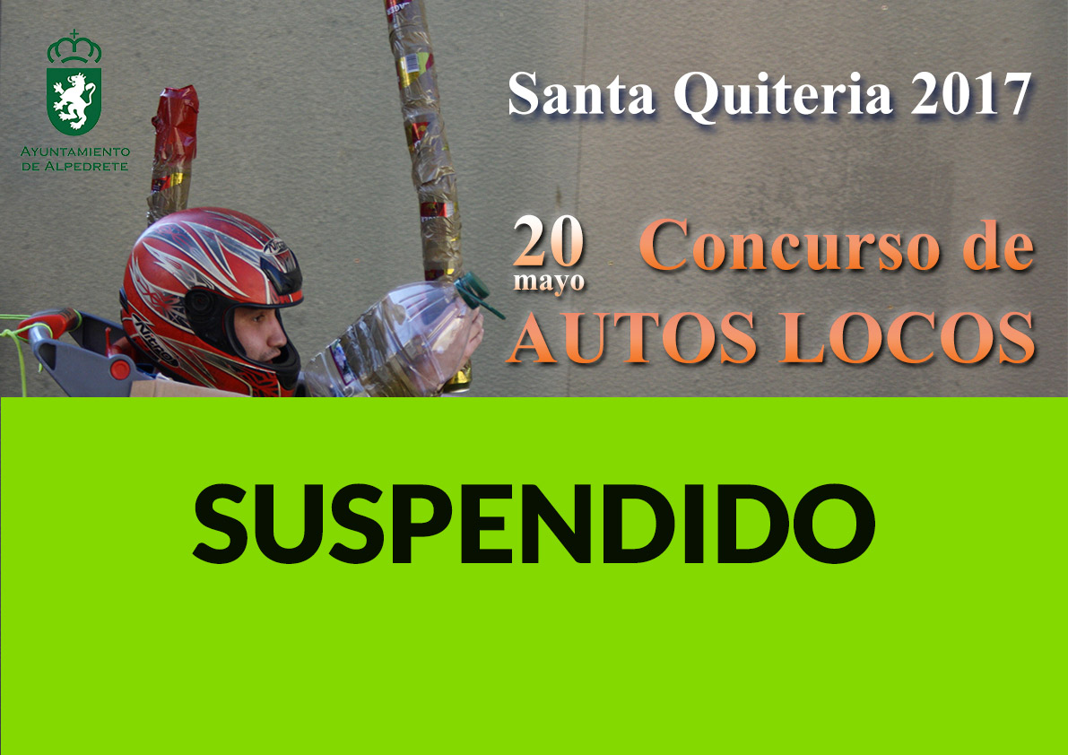 Imagen de la noticia Suspendido el concurso de Autos Locos