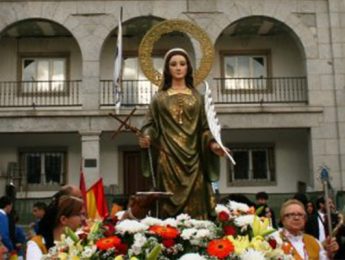 Imagen de la noticia Ofrenda floral, misa y procesión de Santa Quiteria