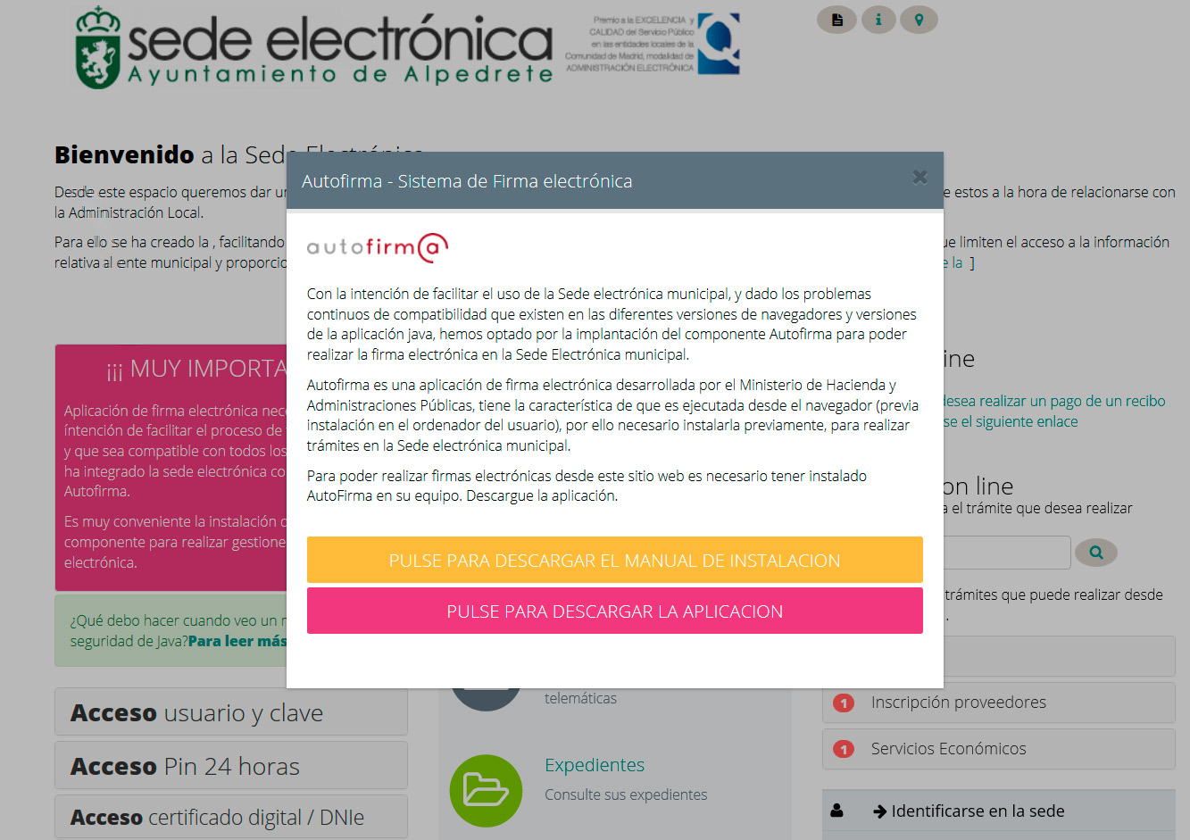 Imagen de la noticia “Autofirma”, nuevo sistema de la Sede Electrónica