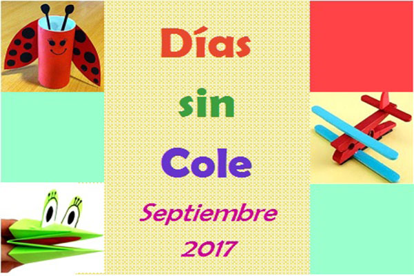 Imagen de la noticia Días sin Cole en septiembre