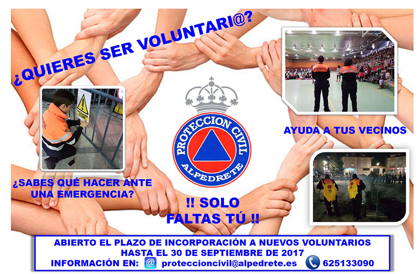 Imagen de la noticia ¿Quieres ser voluntario de Protección Civil?