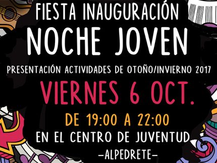 Imagen de la noticia Fiesta de inauguración de la Noche Joven