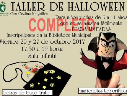 Imagen de la noticia Taller infantil de Halloween