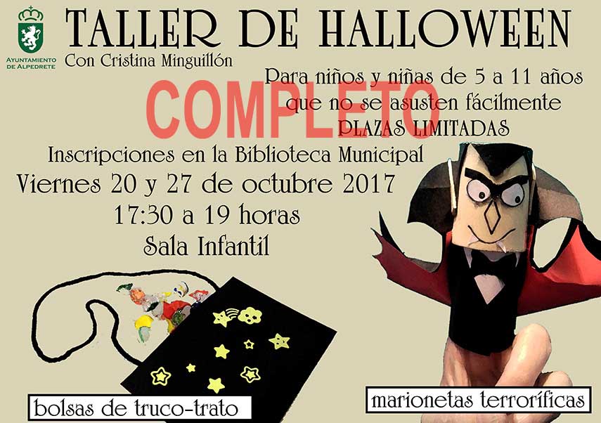 Imagen de la noticia Taller infantil de Halloween