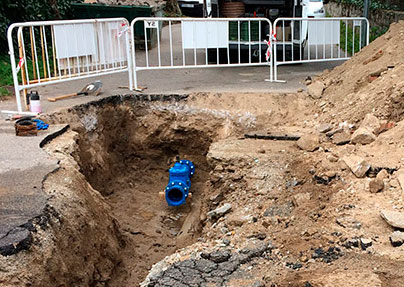 Imagen de la noticia Obras del Canal de Isabel II hasta finales de abril