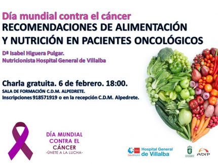 Imagen de la noticia Alimentación y nutrición para pacientes oncológicos