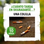 Imagen de la noticia 1 colilla de cigarrillo tarda en degradarse 10 años