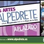 Imagen de la noticia APLAZADO POR LLUVIA: IlustrAlpedrete 2018. Feria de las Artes