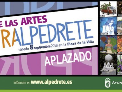 Imagen de la noticia APLAZADO POR LLUVIA: IlustrAlpedrete 2018. Feria de las Artes