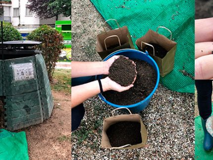 Imagen de la noticia Las Rocas recoge el primer compost comunitario