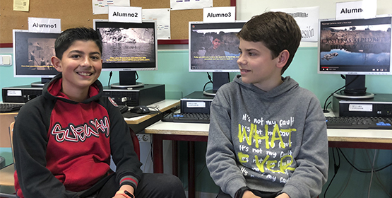 Imagen de la noticia Javier y Aitor ganadores del concurso nacional de Jóvenes Reporteros