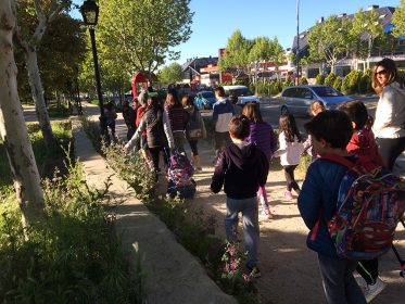 Andando al cole. Día Sin Coches Imagen de la noticia Andando al cole. Día Sin Coches