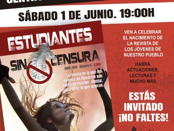 Imagen de la noticia Fiesta de presentación. Revista “Estudiantes sin censura”