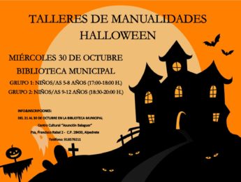 Imagen de la noticia Taller de manualidades Halloween