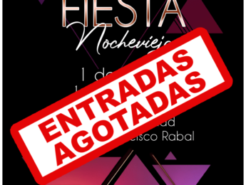 Entradas agotadas para la fiesta de Nochevieja 2019 Imagen de la noticia Entradas agotadas para la fiesta de Nochevieja 2019