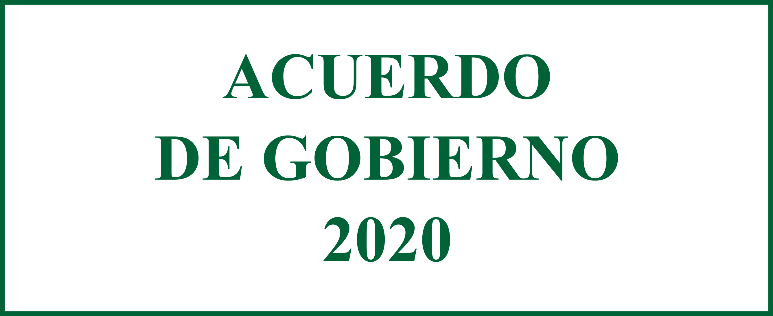 Imagen de la noticia Acuerdo de Gobierno Alpedrete 2020