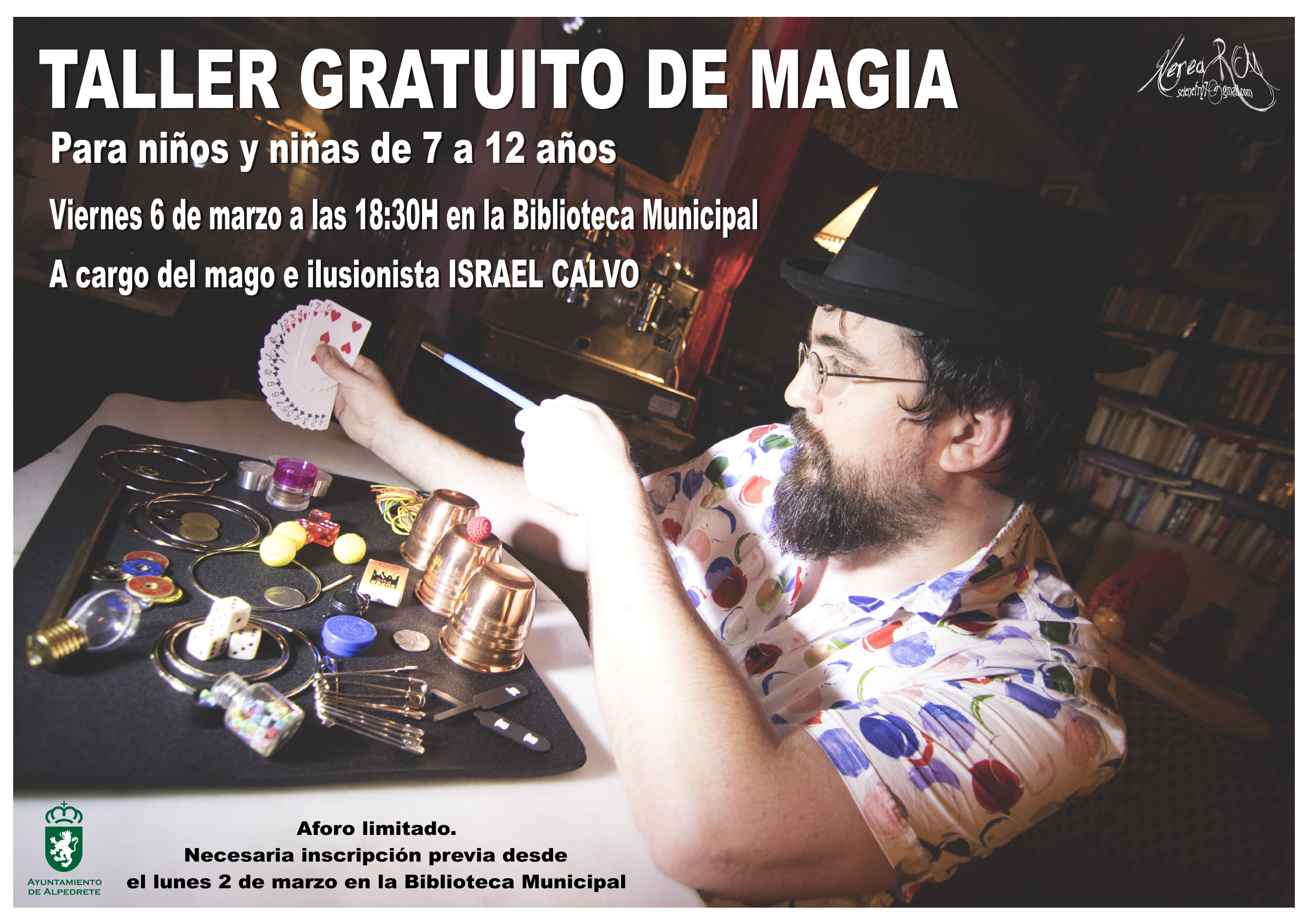 TALLER GRATUITO DE MAGIA 6.03.2020