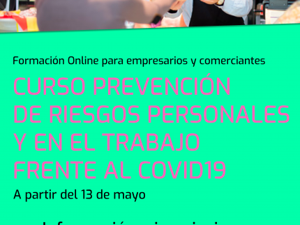 Imagen de la noticia Curso de prevención de riesgos personales y en el trabajo frente a COVID19