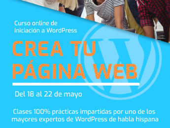 Imagen de la noticia Curso creación de web profesional con WordPress