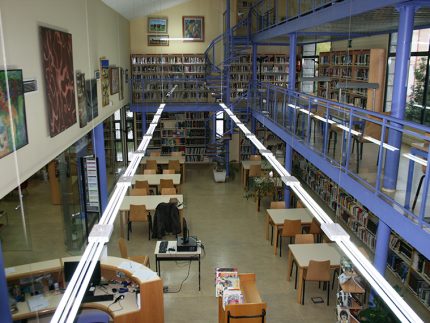 apertura de la biblioteca municipal