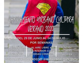 Imagen de la noticia Campamento urbano de Cultura para el Verano 2020