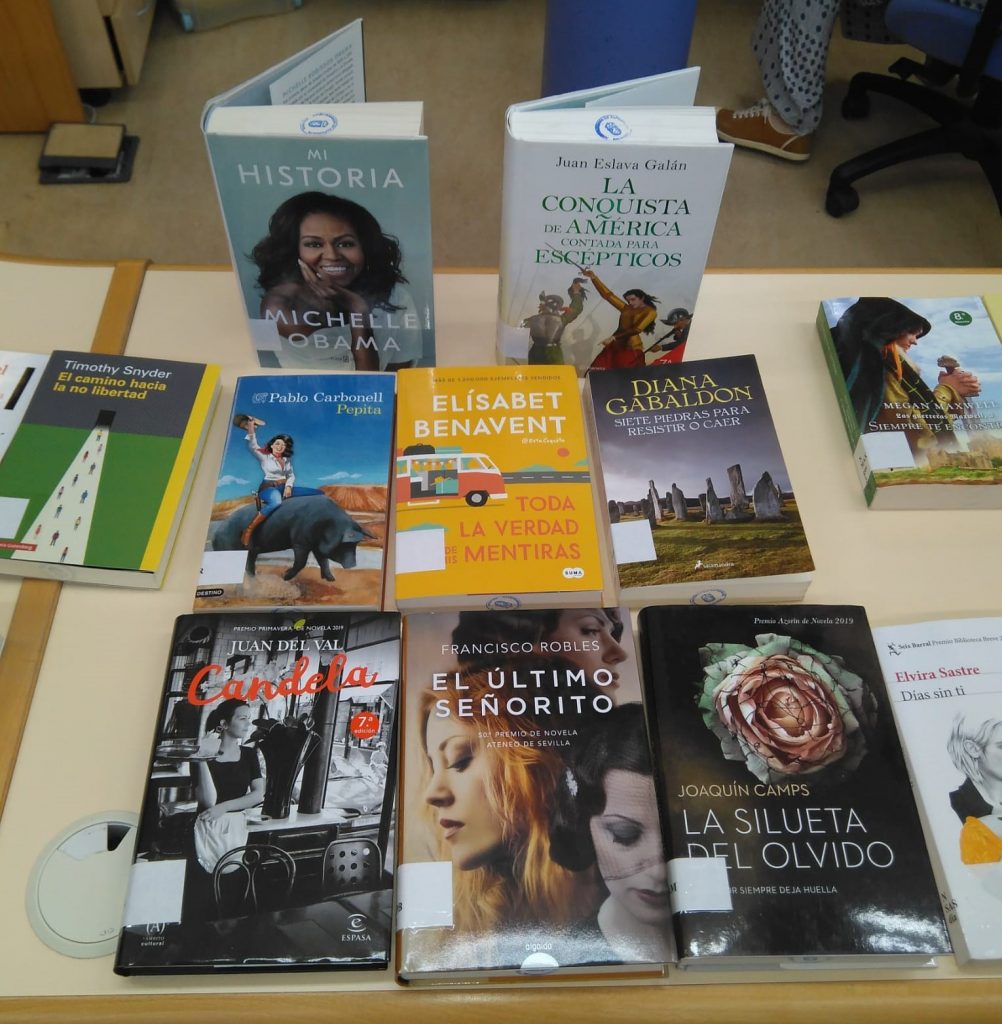 Novedades biblioteca Julio