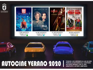 Autocine de verano para los viernes de agosto Imagen de la noticia Autocine de verano para los viernes de agosto