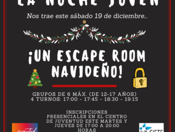 Imagen de la noticia Scape Room navideño en la Noche Joven