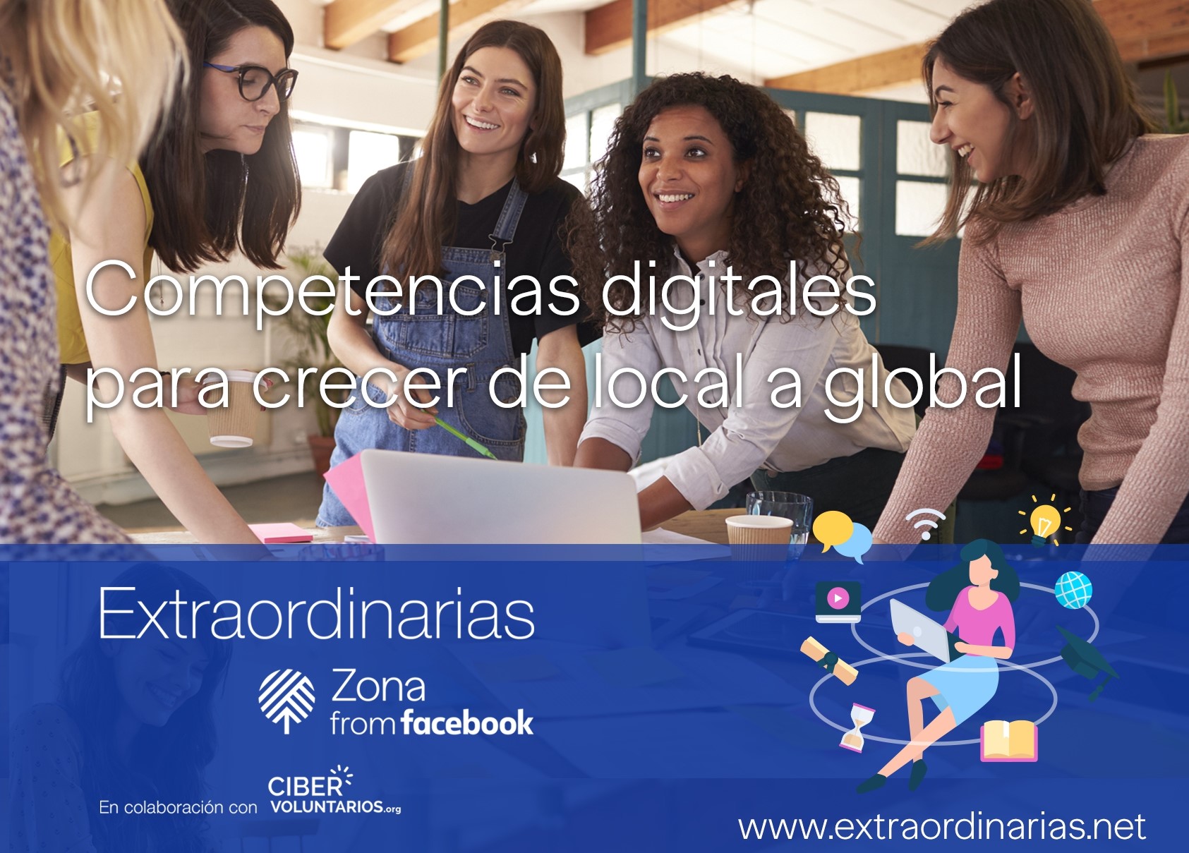 Imagen de la noticia “Extraordinarias”: formación on line para mujeres emprendedoras de Alpedrete