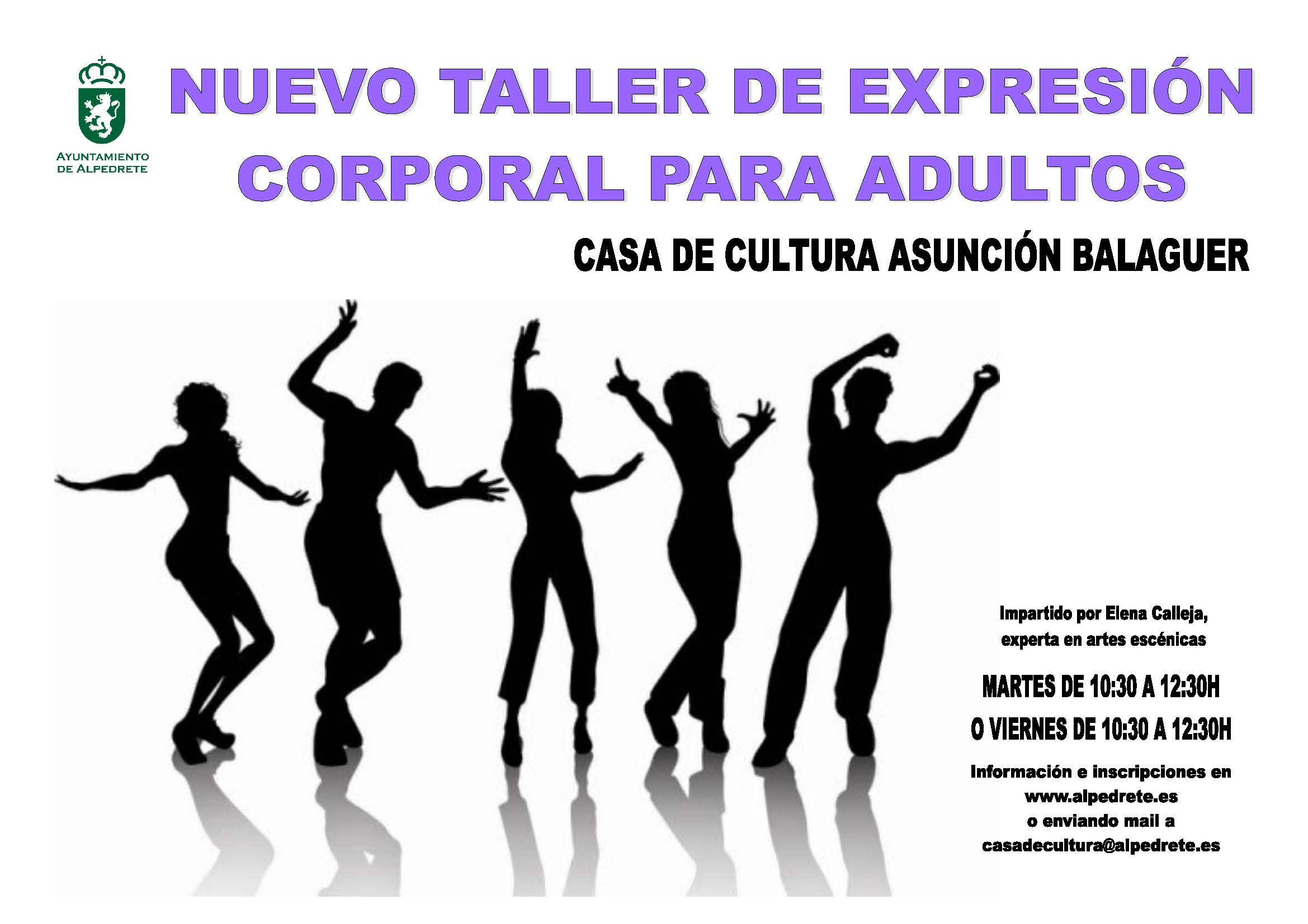 Imagen de la noticia Nuevo taller de expresión corporal para adultos