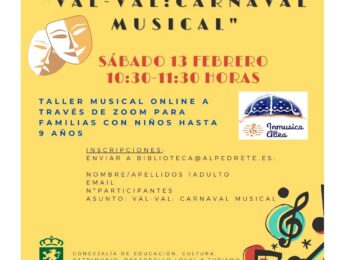 Imagen de la noticia Taller ‘Val-Val carnaval musical’