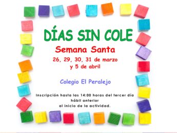 Imagen de la noticia Días Sin Cole en Semana Santa