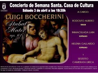 Imagen de la noticia Concierto de Semana Santa. Stabat Mater de Boccherini