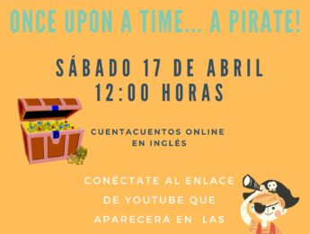 Imagen de la noticia Cuentacuentos on line en inglés: Once upon a time… A pirate!