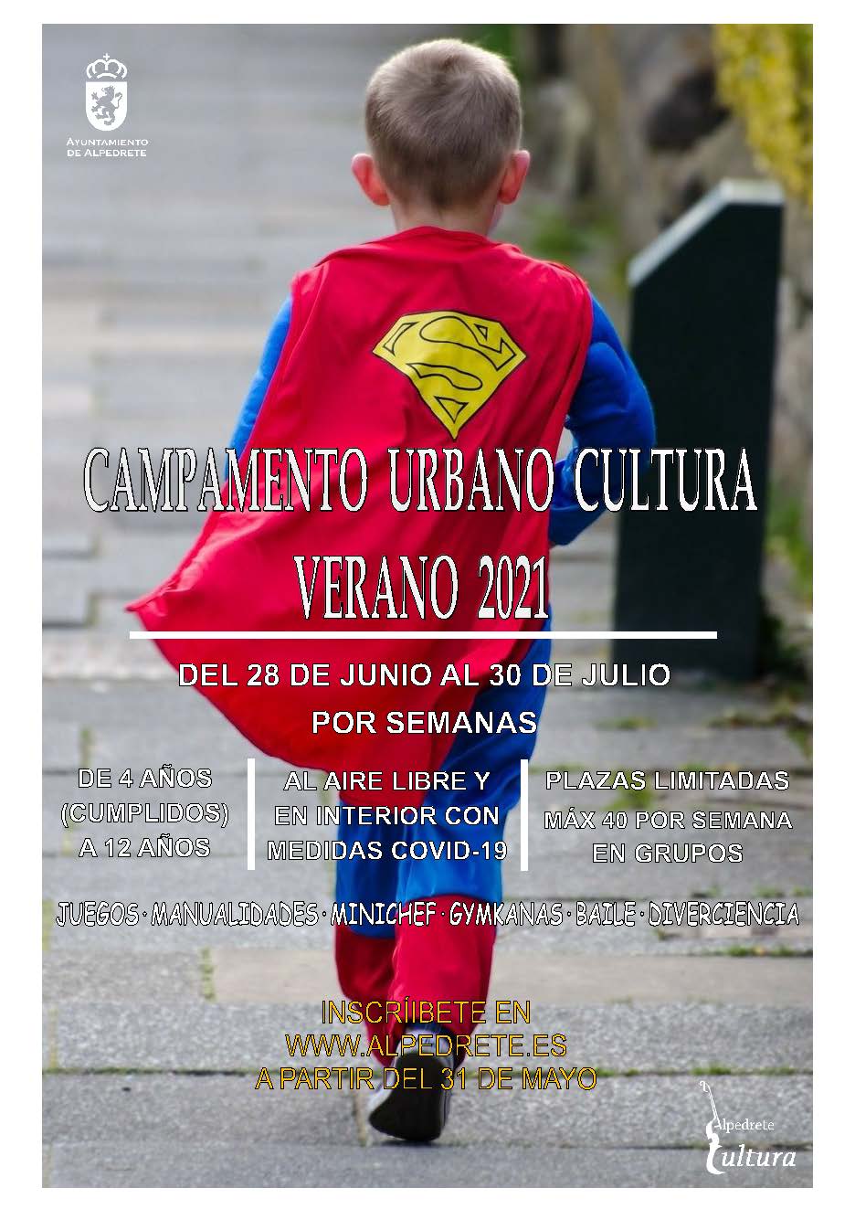 Imagen de la noticia Campamento urbano de Cultura. Verano 2021