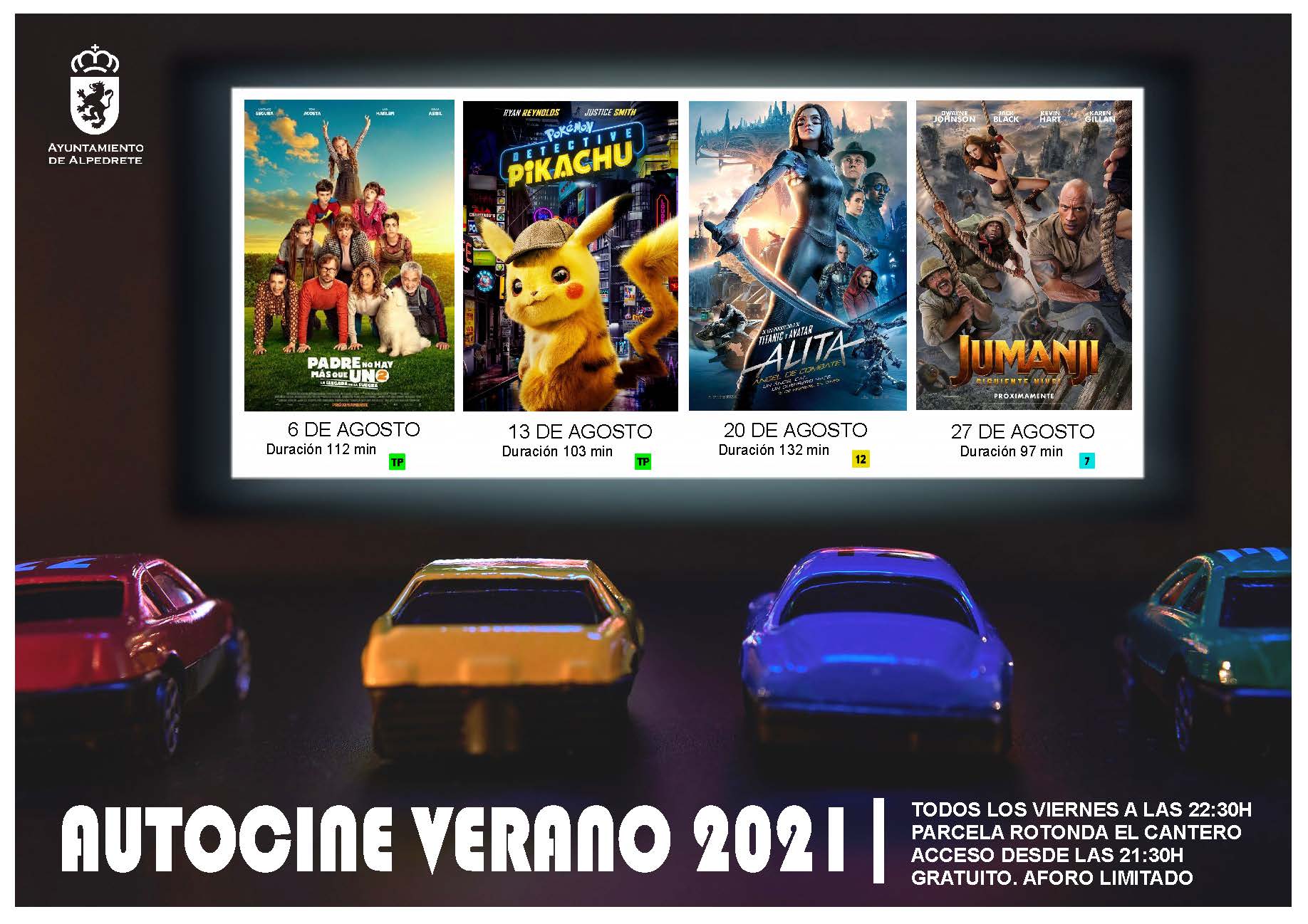 Imagen de la noticia Autocine de verano los viernes de agosto