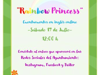 Imagen de la noticia Cuentacuentos online en inglés «Rainbow princess»