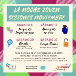 Imagen de la noticia Actividades de la noche joven para el mes de noviembre