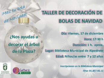 Imagen de la noticia Taller de decoración. Bolas navideñas