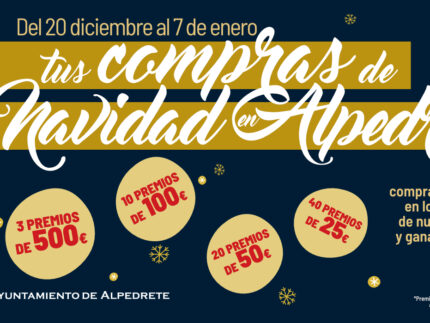 Imagen de la noticia Esta Navidad compra en Alpedrete y gana fantásticos premios