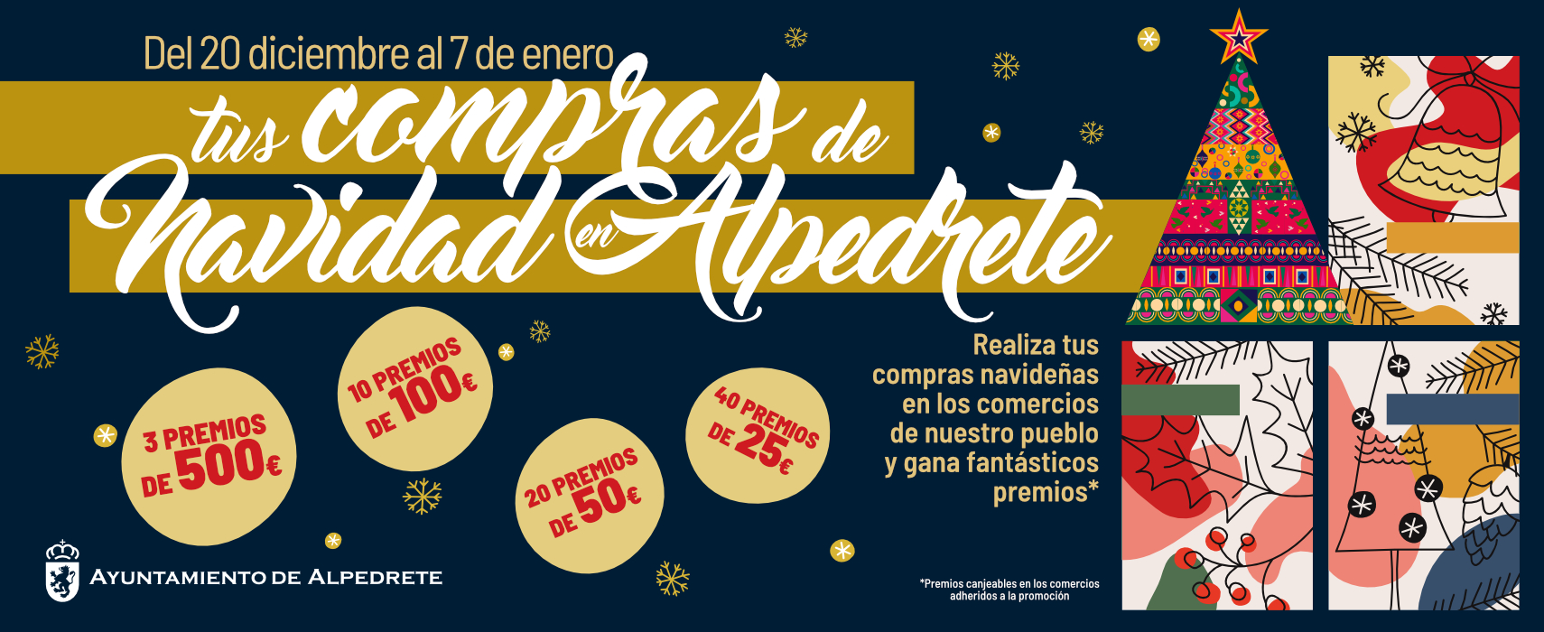 Imagen de la noticia Esta Navidad compra en Alpedrete y gana fantásticos premios