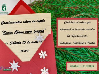 Imagen de la noticia Cuentacuentos online en inglés “Santa Claus never forgets”