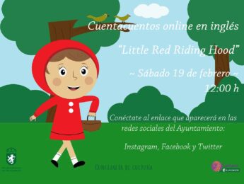 Imagen de la noticia Cuentacuentos online en ingles “Little Red Riding Hood”